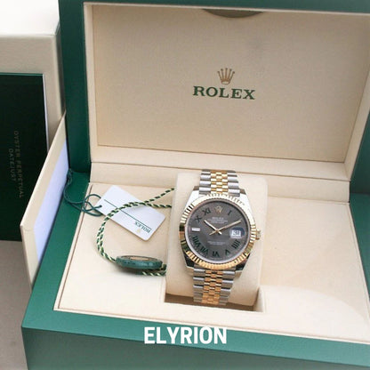 Montre Homme - DateJust Wimbledon 41 Acier & Or Rosé