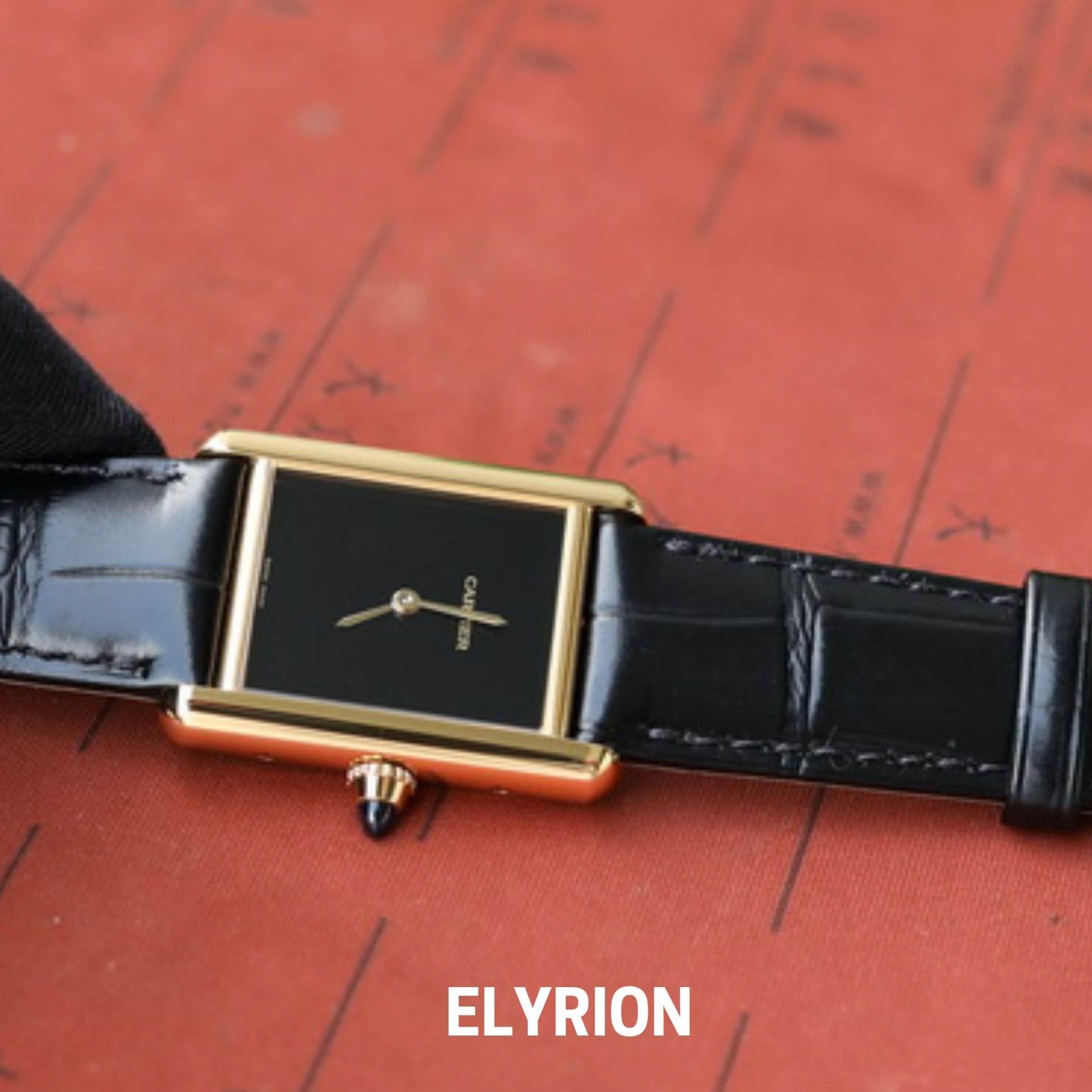 Montre Femme - Tank Must Gold