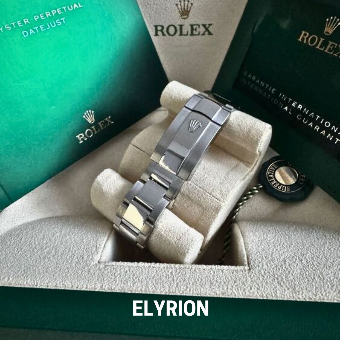 Rolex Datejust 41 „Who cares I‘m already late Dial