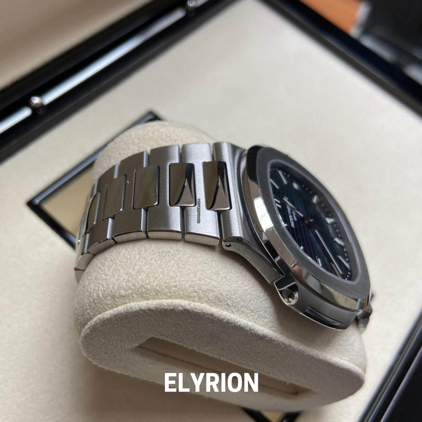 Montre Homme - Patek Nautilus Bleu