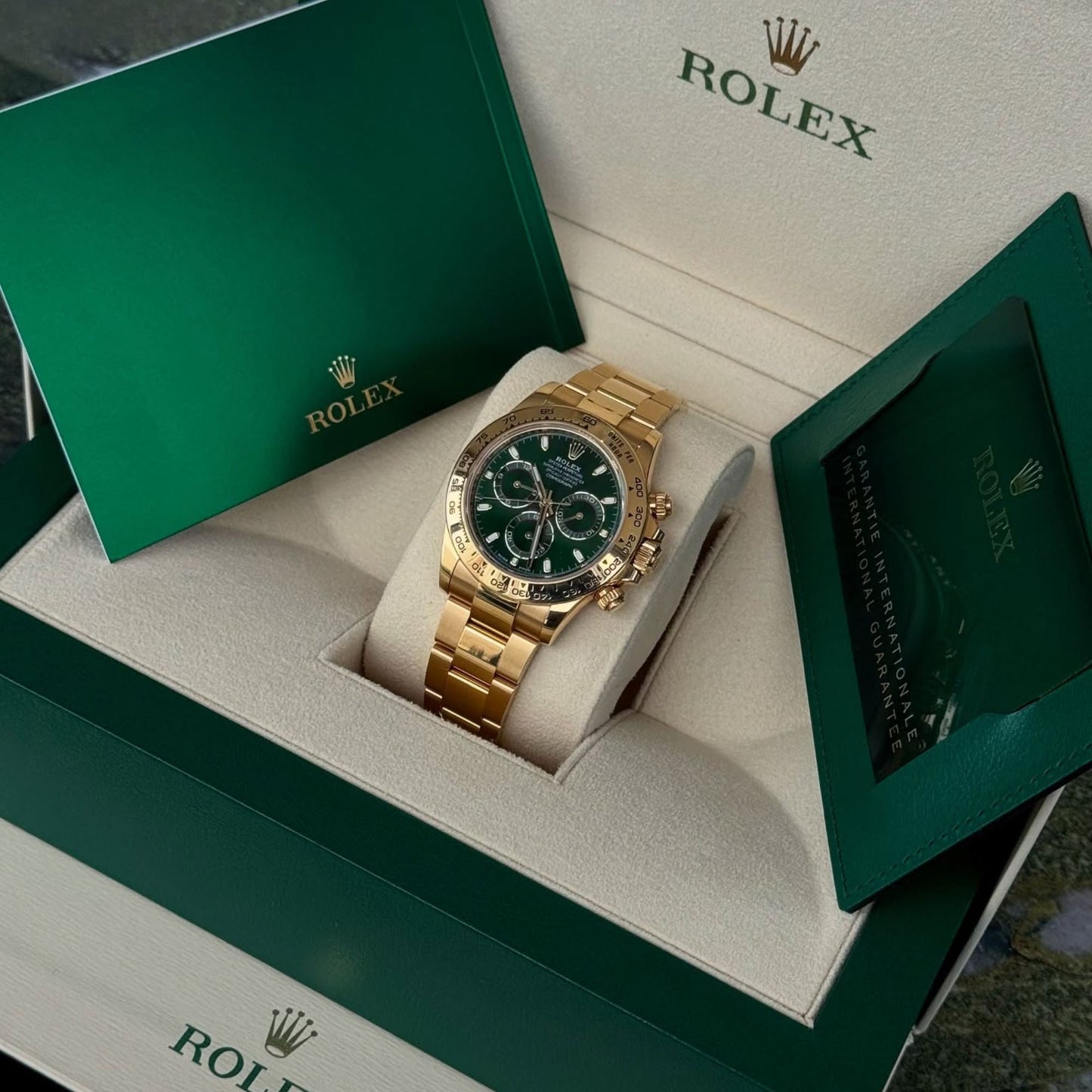 Montre Homme - Daytona "Money Green"