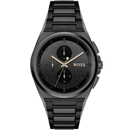 Montre HUGO BOSS Pour Hommes Steer 1514068 Noire
