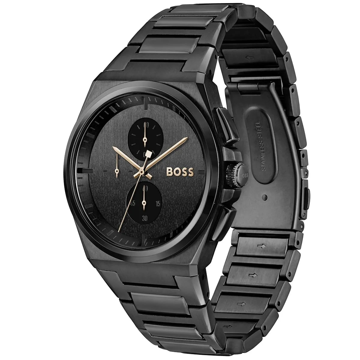 Montre HUGO BOSS Pour Hommes Steer 1514068 Noire