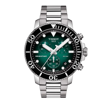 Montre chronographe Tissot Seastar 1000 pour homme - T120.417.11.091.01