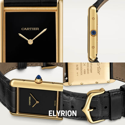 Montre Femme - Tank Must Gold