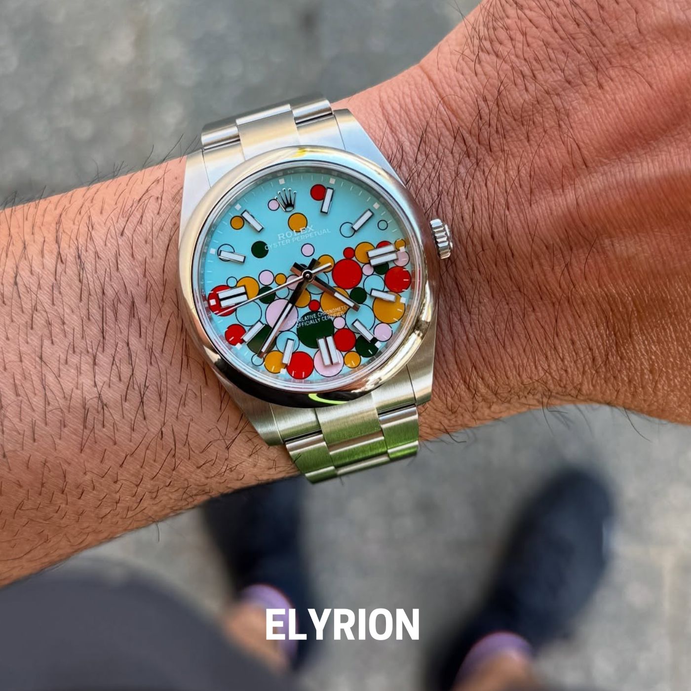 Rolex Datejust 41mm Tiffany Blue Celebration Dial Smooth Bezel 126300