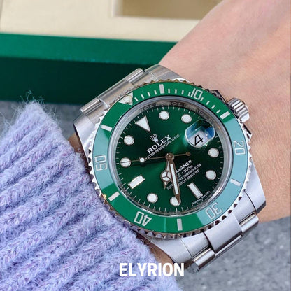 Montre Homme - Submariner Vert "Hulk"