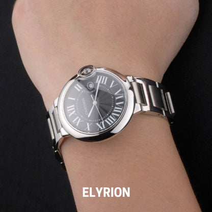 Montre Femme - Panthère Two Tone Diamond Rose Gold & Silver.