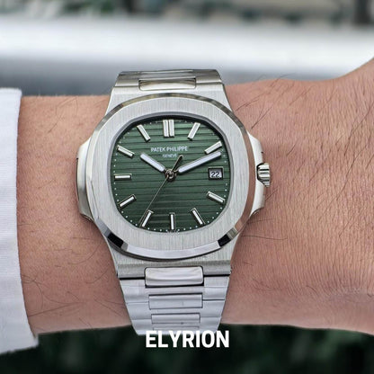 Montre Homme - Patek Nautilus Olive Green