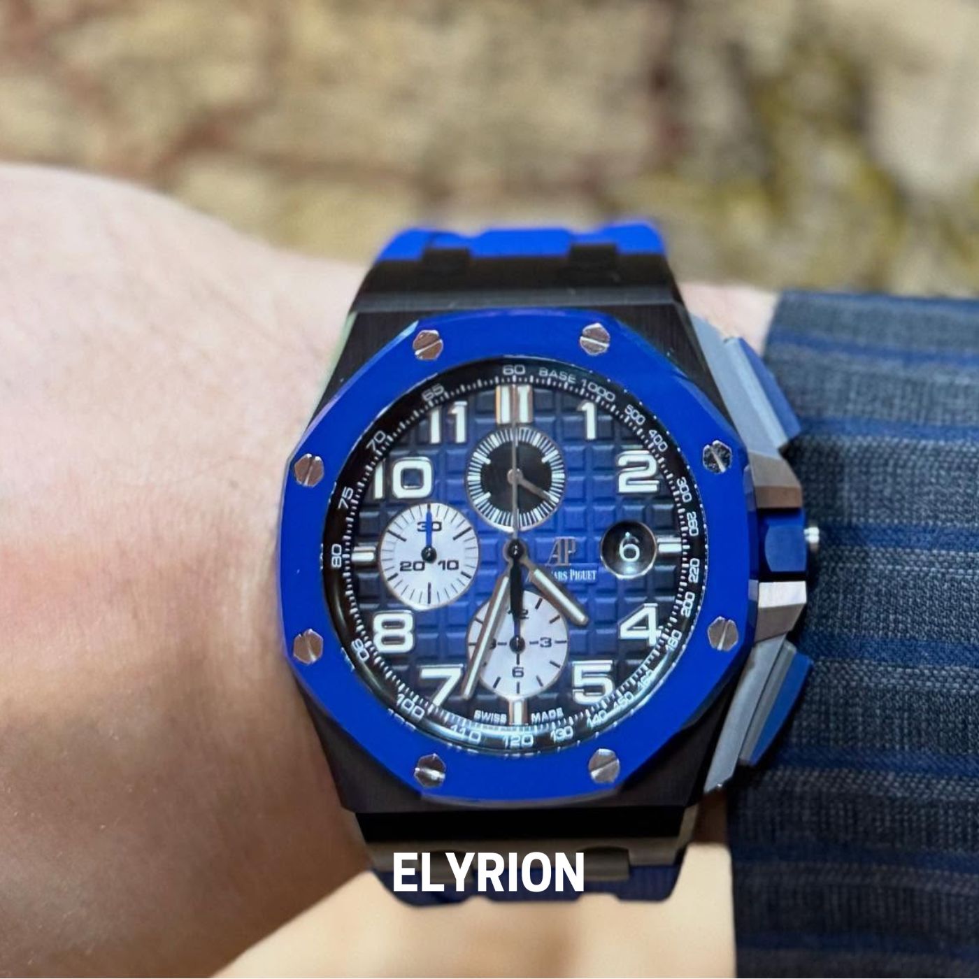Audemars Piguet Royal Oak Offshore 44mm – Lunette Céramique Bleue