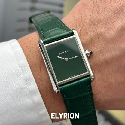 Montre Femme - Tank Louis Vert