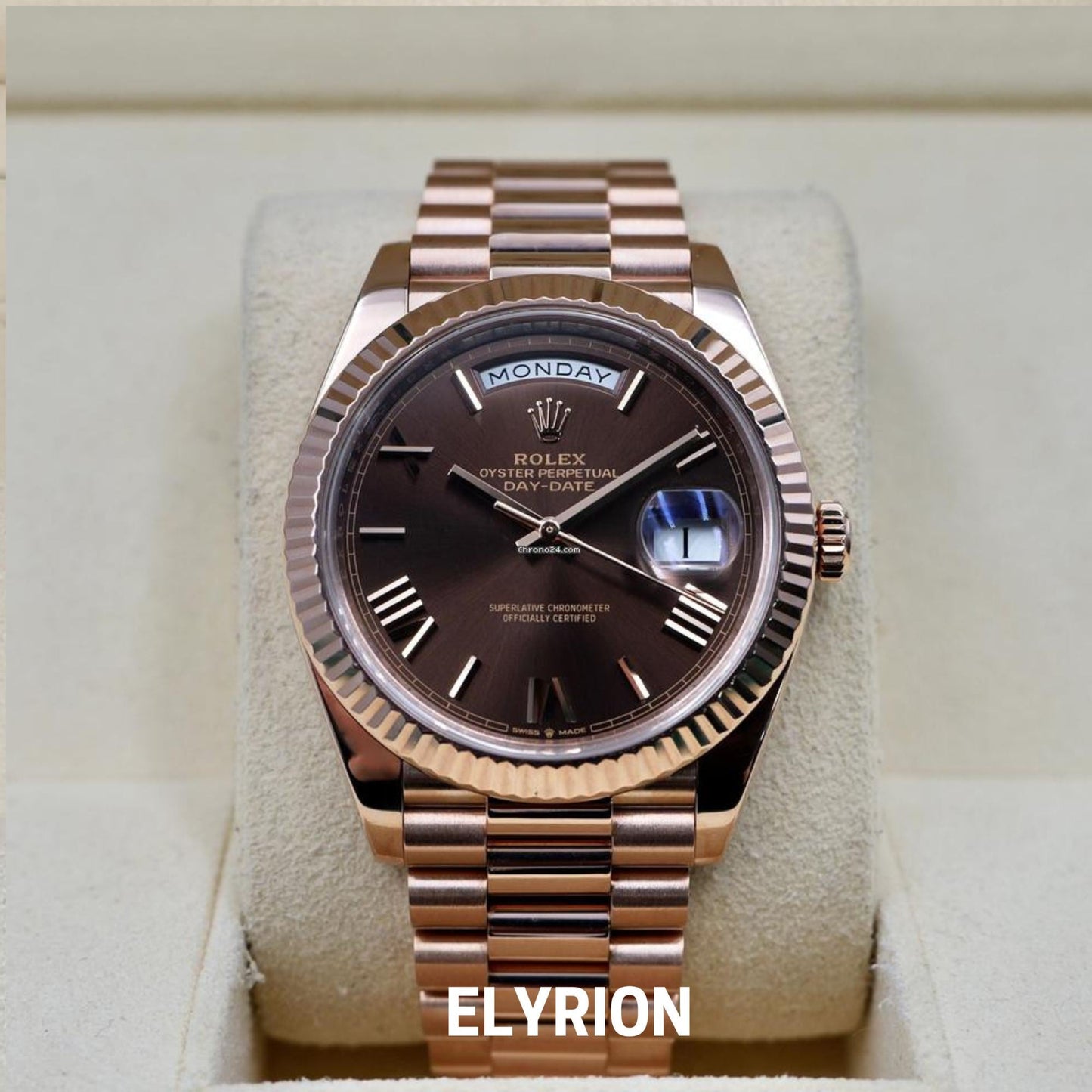 Montre Homme - Daydate Chocolate