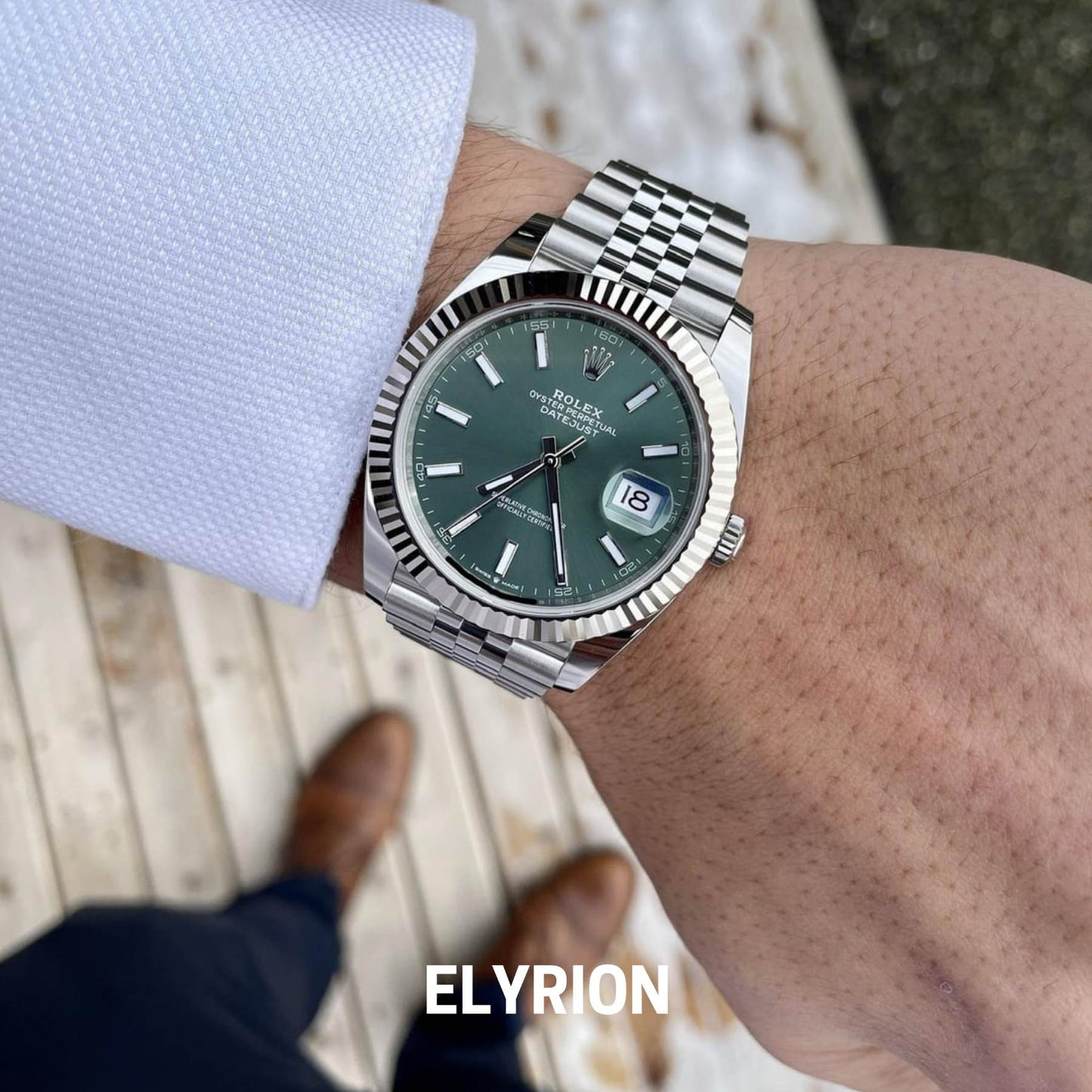 Montre homme - Datejust green dial