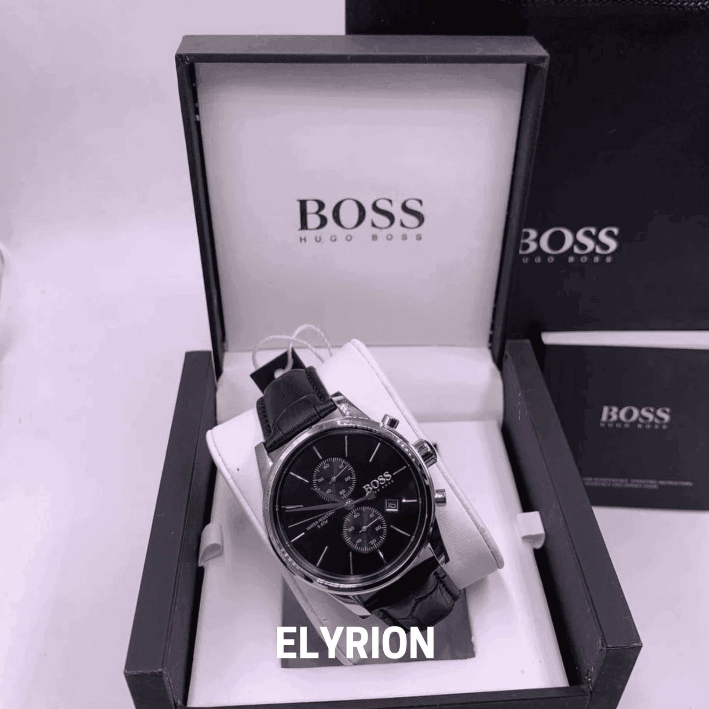 Montre Homme HB - 1513281 Jet Chronographe Noir