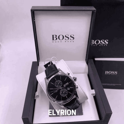 Montre Homme HB - 1513281 Jet Chronographe Noir