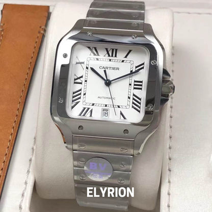 Montre Homme - Cart Santos Blanc