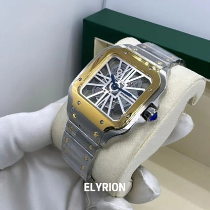 Cartier skeleton dore et argente