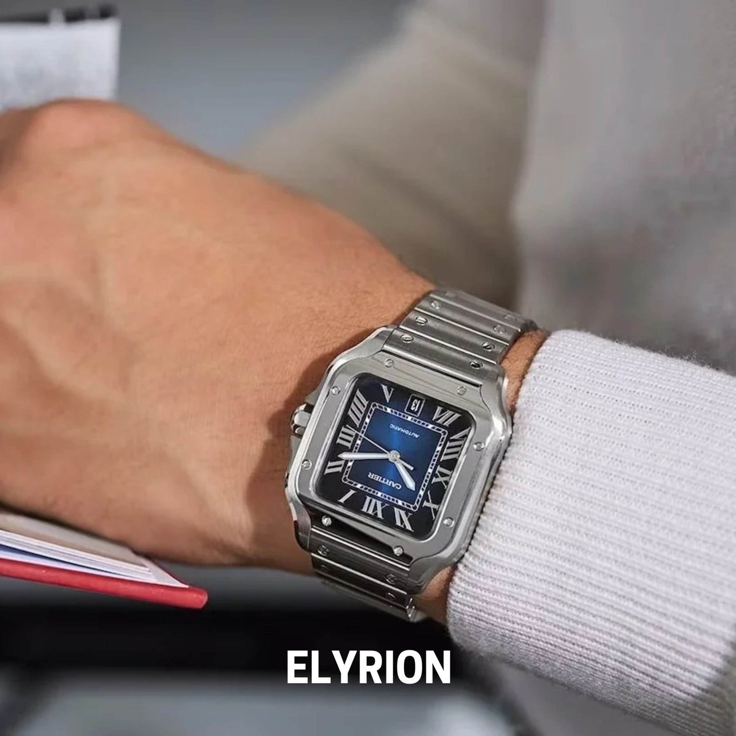 Montre Homme - Cart Santos Bleu