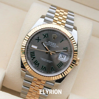 Montre Homme - DateJust Wimbledon 41 Acier & Or Rosé