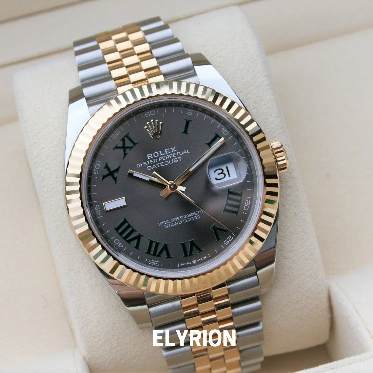 Montre Homme - DateJust Wimbledon 41 Acier & Or Rosé