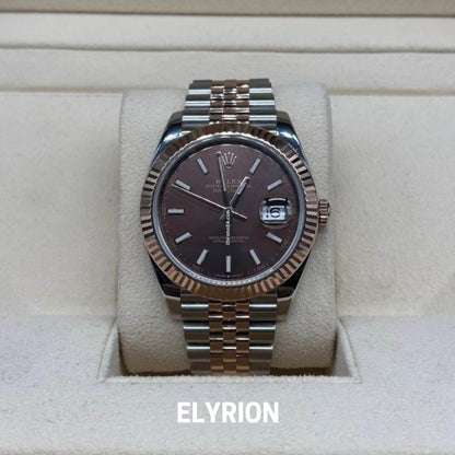 Montre Homme - Datejust chocolat