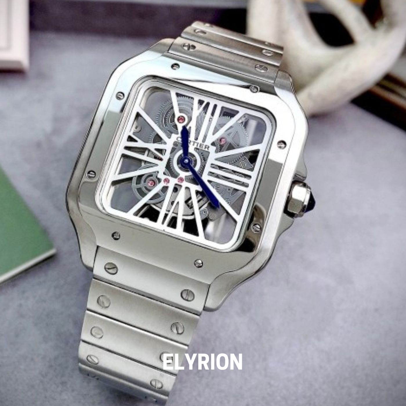 Cartier Santos de Cartier Skeleton – Grand Modèle (WHSA0015)