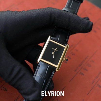 Montre Femme - Tank Must Gold