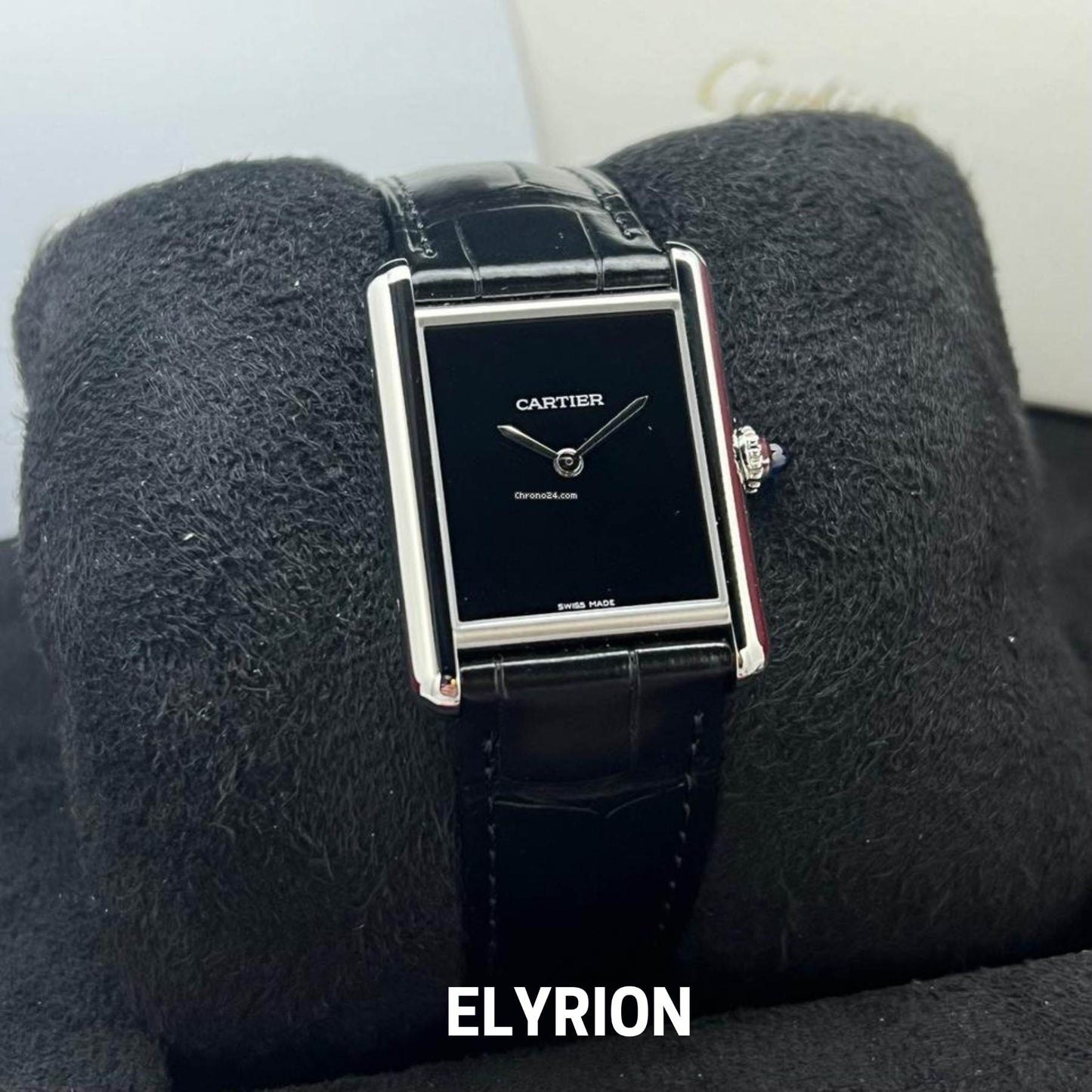 Montre Femme - Tank Must Noir