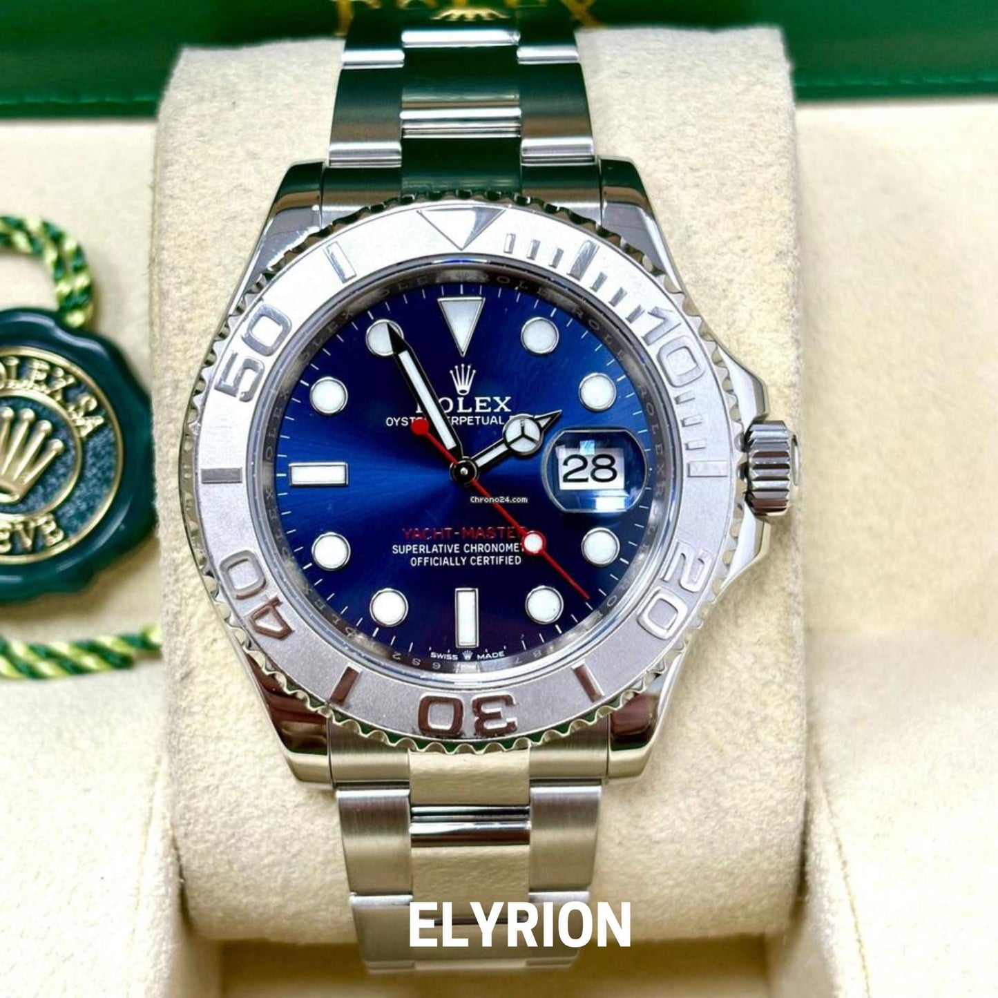 Montre Homme - Yacht-Master Bleu