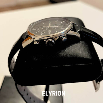 Montre Homme HB - 1513281 Jet Chronographe Noir