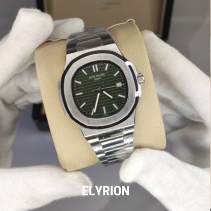 Montre Homme - Patek Nautilus Olive Green