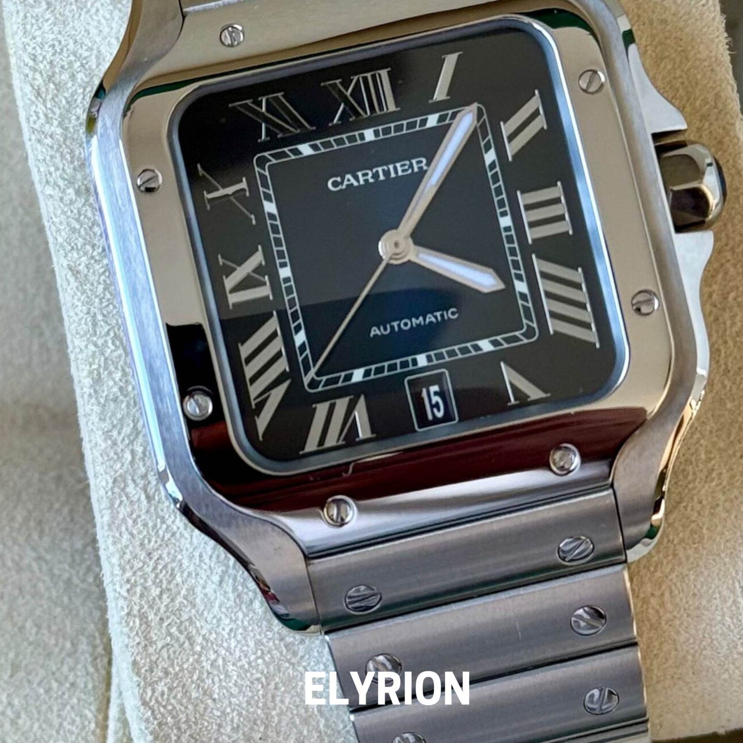 Montre Homme - Cart Santos Bleu