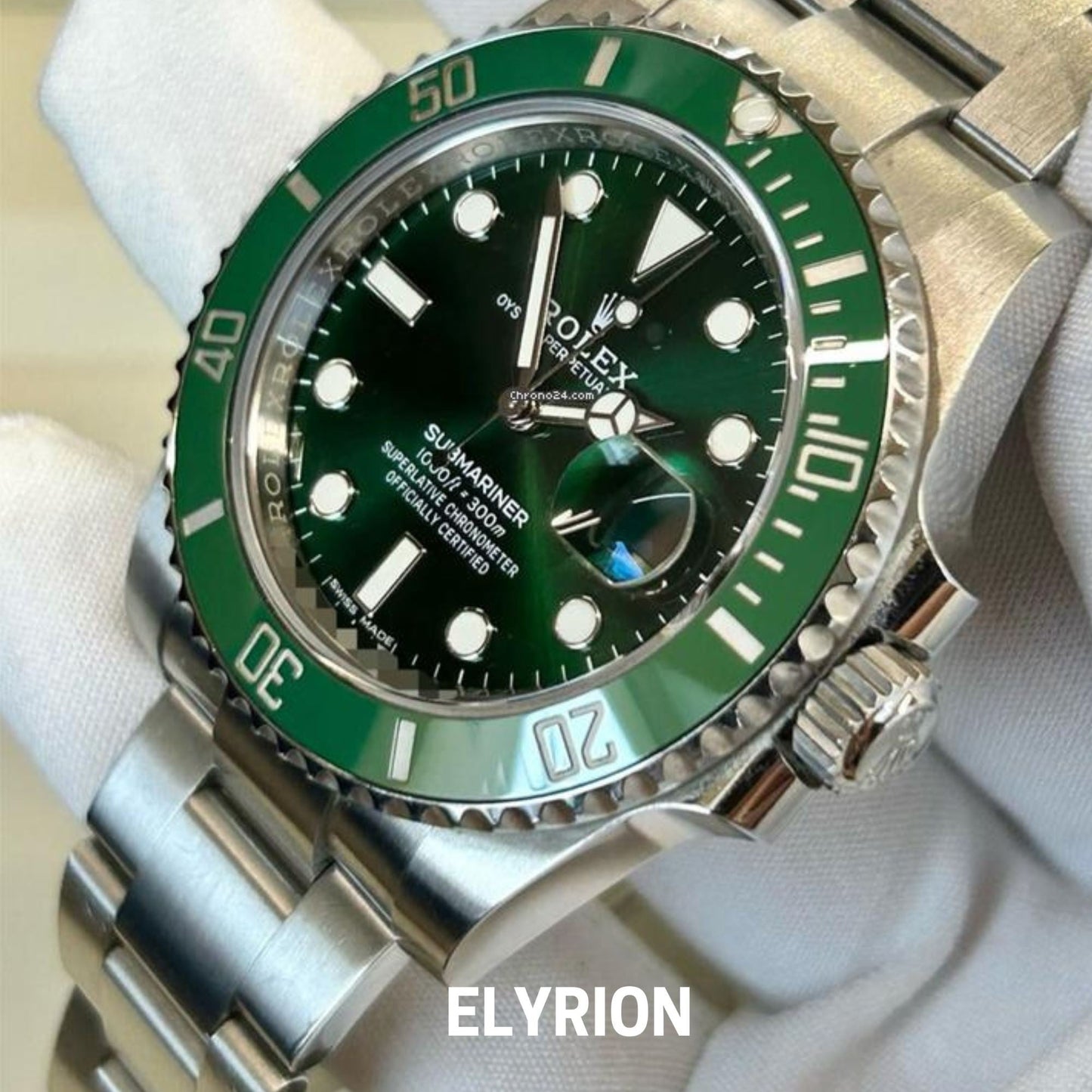 Montre Homme - Submariner Vert "Hulk"