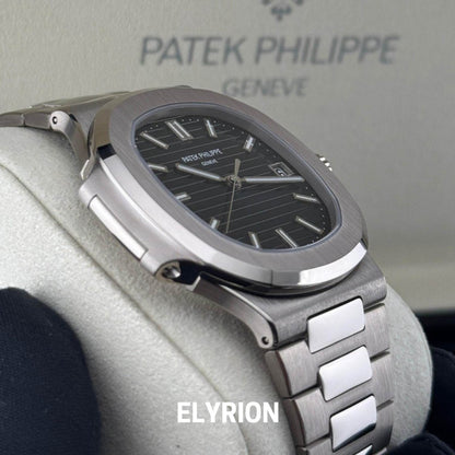 Montre Homme - Patek Nautilus Bleu