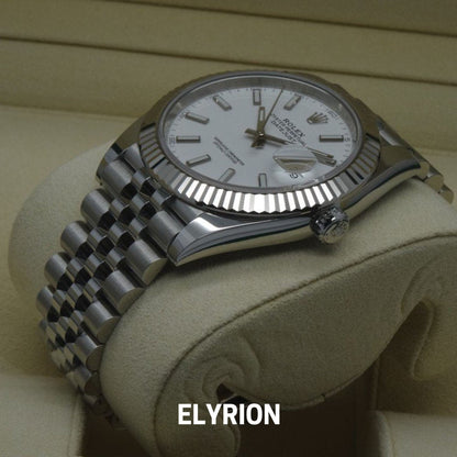 Montre Homme - Datejust 41 Blanc